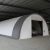 10 x 15 x 5 m Basic Quality White Storage Tent (Semi-circular Arch)