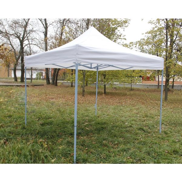 3 x 3 meter Basic Quality Mobile Tent Without Sidewalls (White)