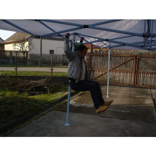   3 x 3 méteres profi minőségű Mobilsátor Oldalfal nélkül (Kék)