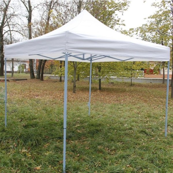 3 x 3 meter Heavy Duty Mobile Tent Without Sidewalls (White)