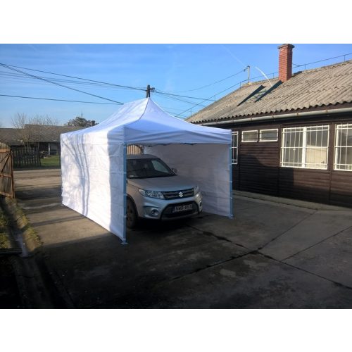   3 x 3 méteres profi minőségű Mobilsátor Oldalfal nélkül (Kék)