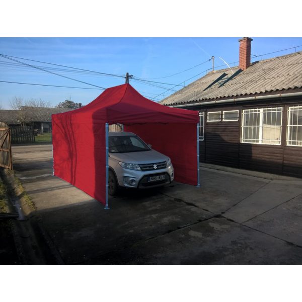 Sidewall for 3 x 4.5 Meter Strong Quality Mobile Tent (Red)