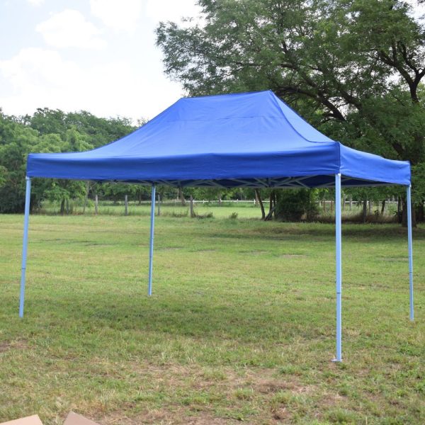 3 x 4.5 meter Heavy Duty Mobile Tent Without Sidewalls (Blue)