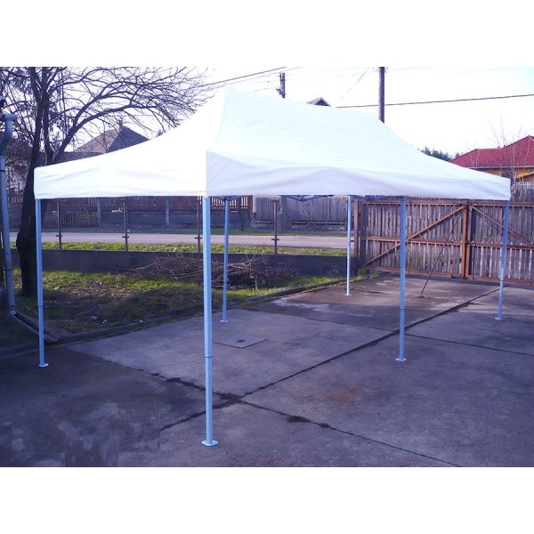 3 x 6 meter Heavy Duty Mobile Tent Without Sidewalls (White)