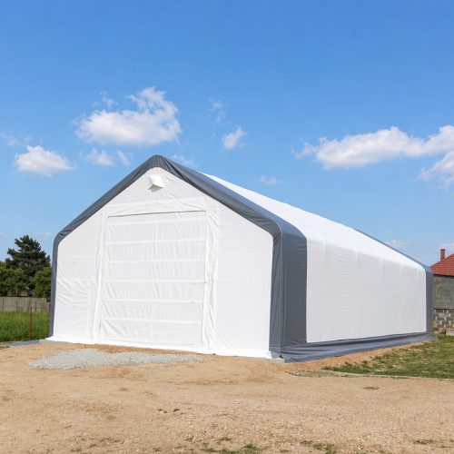 7,9 x 13,6 x 4,6 méteres profi minőségű RAKTÁRSÁTOR