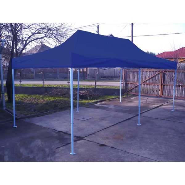 3 x 6 Meter Strong Quality Mobile Tent Without Sidewalls (Blue)